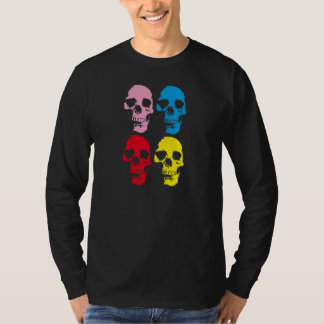 COLOR SKULLS Tシャツ