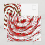Color Spiral Card ポストカード (正面/裏面)