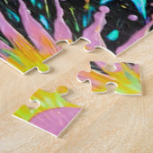 Color Splash Abstract Art ジグソーパズル (側面)