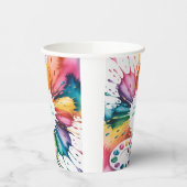 Color Splash Art Birthday Bash 紙コップ (左)