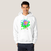 Color Splash hoodie パーカ (正面フル)