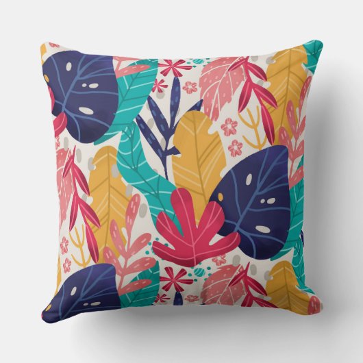 Color Splash Luxury Pillow クッション (裏面)