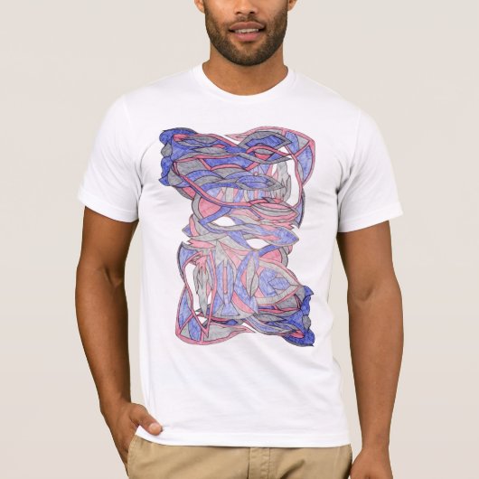 Color Splash Men’s Graphic T-Shirt Tシャツ (正面)