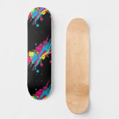 Color Splash Professional Skateboard スケートボード (正面)