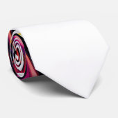 Color Splash Swirl – Vibrant Abstract Drip Art ネクタイ (ロール)