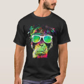 Color splatter monkey tシャツ (正面)