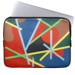 Color Stick Pattern Laptop Sleeve ラップトップスリーブ