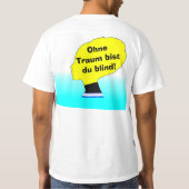 Color Stripe Profile – Motivational T‑Shirt Tシャツ (裏面)
