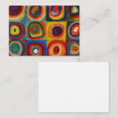 Color Study, 1913 by Wassily Kandinsky ノートカード (正面/裏面)