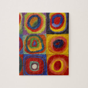 Color Study of Squares Circles by Kandinsky ジグソーパズル