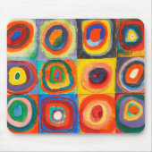 Color Study | Wassily Kandinsky マウスパッド (正面)