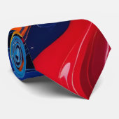 Color Swirls Men's Necktie ネクタイ (ロール)