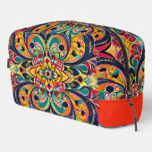 Color Symphony Mandala – Bold Psychedelic Floral ドップキット (右コーナー)