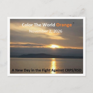 Color The World Orange™ 2026 ポストカード