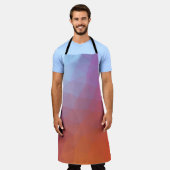 color theme mosaic abstract backgroundabstract,bac エプロン (着用した状態)