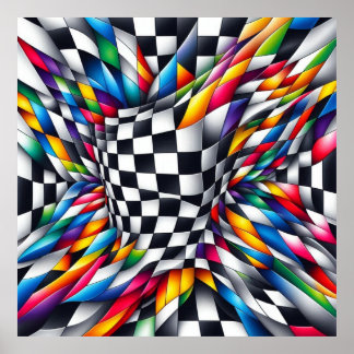 Color Vortex & Illusion ポスター