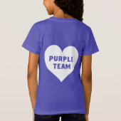 Color War Purple Team Shirt Tシャツ (裏面)
