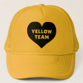 Color War Yellow Team Hat キャップ (正面)