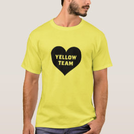 Color War Yellow Team Shirt Tシャツ