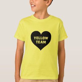 Color War Yellow Team Shirt Tシャツ