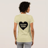 Color War Yellow Team Shirt Tシャツ (裏面フル)