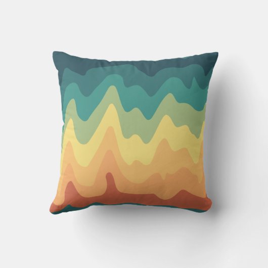 Color Wave Horizon クッション (裏面)