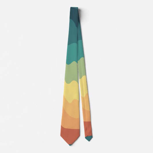 Color Wave Horizon ネクタイ (正面)