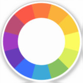 Color Wheel シール (正面)