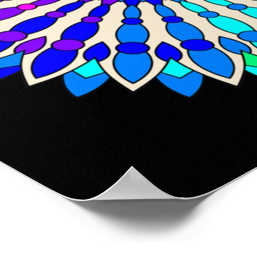 Color Wheel™ Poster ポスター (角)