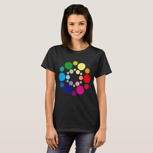 Color Wheel T Shirt Tシャツ (正面フル)