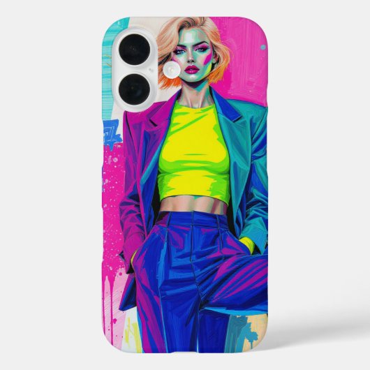 Color Whisper – iPhone 16 カバー (裏面)