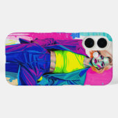 Color Whisper – iPhone 16 Case Case-Mate iPhoneケース (裏面 (横))