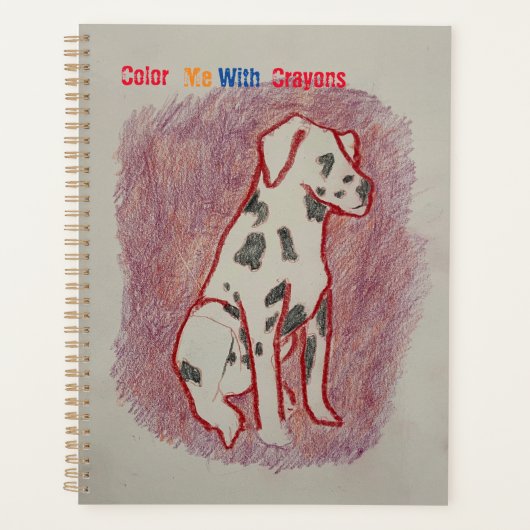 Color With Me Bassieプランナー プランナー手帳 (正面)