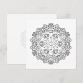 Color Your Own MANDALA - DIY Coloring Book 2 (正面/裏面)