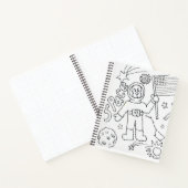 Color Your Own Space ノートブック (内部)