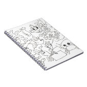 Color Your Own -"Under the Sea"写真 ノートブック (右側)