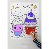 Color Yourself Kawaii Wall Poster ポスター