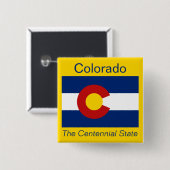 Coloradanフラグボタン 缶バッジ (正面&裏面)