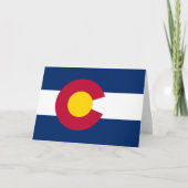 Coloradan Flag, Flag of Colorado カード (正面)
