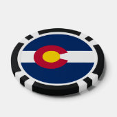 Coloradan Flag, Flag of Colorado ポーカーチップ (シングル)