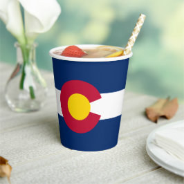 Coloradan Flag, Flag of Colorado 紙コップ