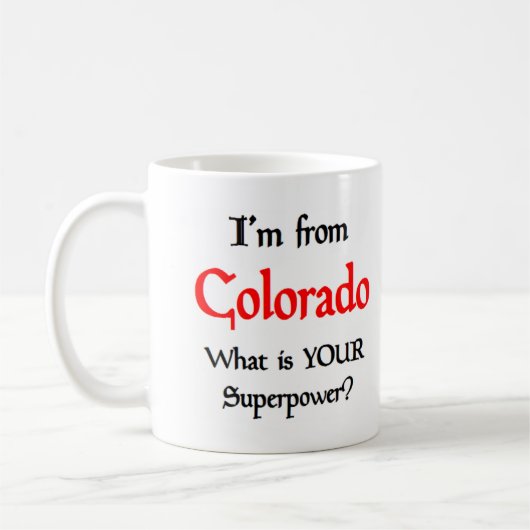 colorado コーヒーマグカップ (左)