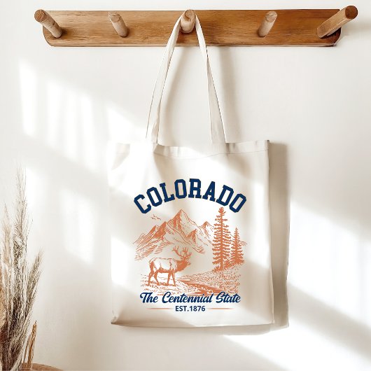 Colorado Adventure Tote Bag | Deer and Mountain トートバッグ