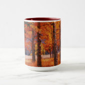 Colorado Aspens in Beautiful Autumn Splendor マグカップ (中央)