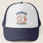 Colorado Centennial State  | Deer & Mountain キャップ (正面)