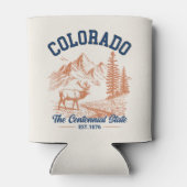 Colorado Deer Mountain | Adventure Vibes 缶クーラー (裏面)