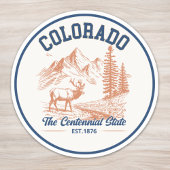 Colorado Deer Mountain | The Centennial State シール