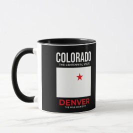 Colorado, Denver – The Mile High City, USA マグカップ