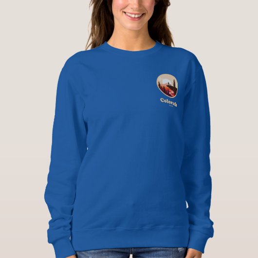 Colorado Est 1876 Women's Sweatshirt スウェットシャツ (正面)