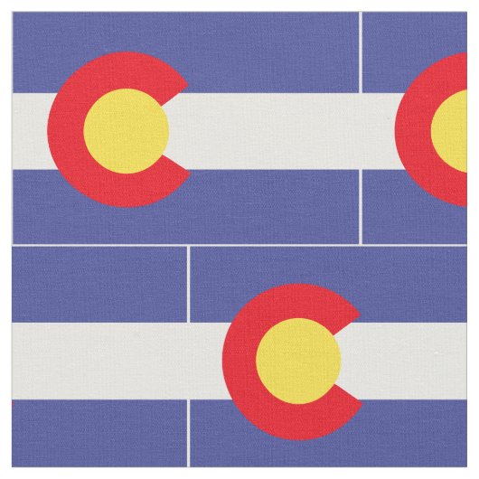 COLORADO Flag - ファブリック (クローズアップ)